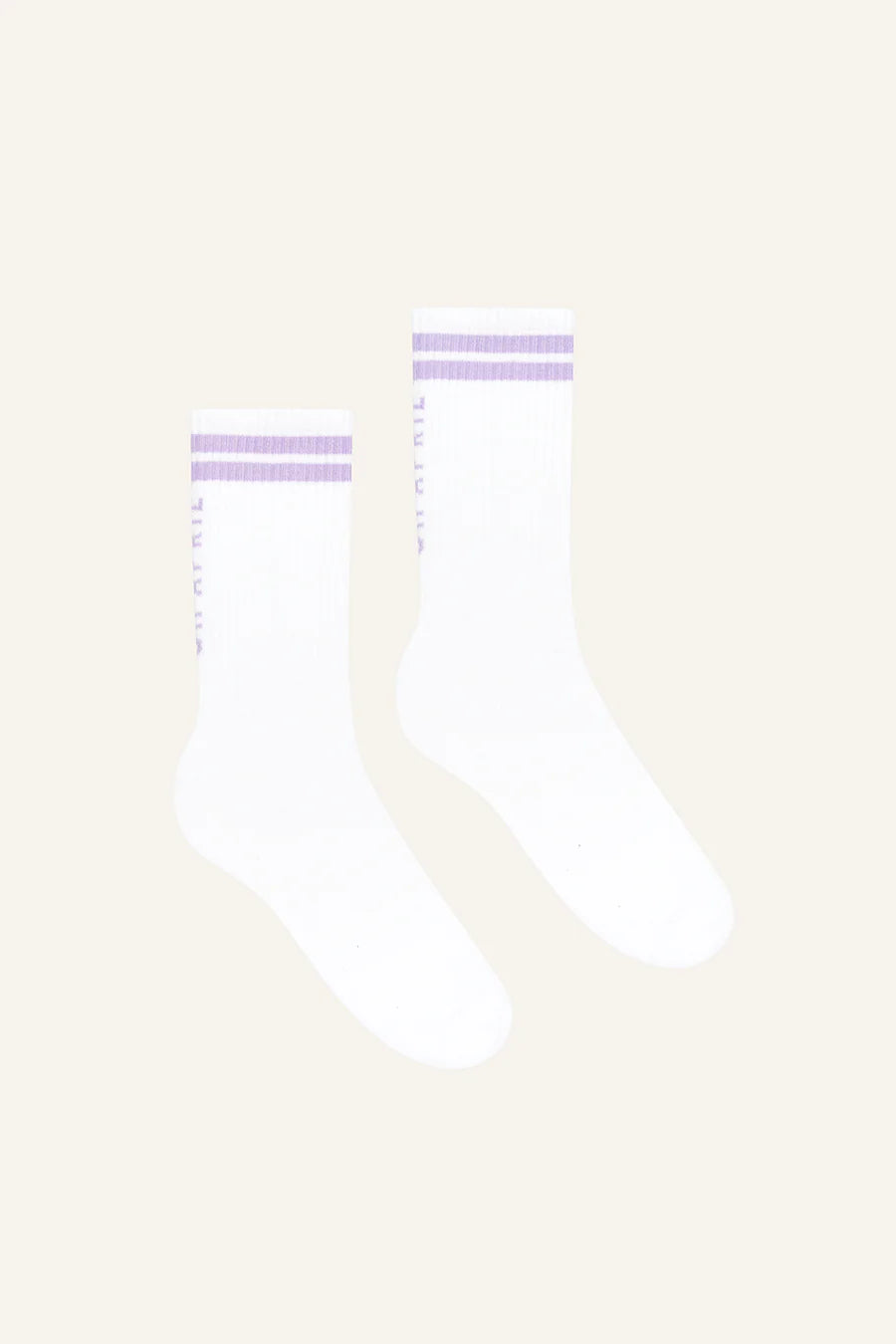 Steffi Socks OH APRIL White/Lilac