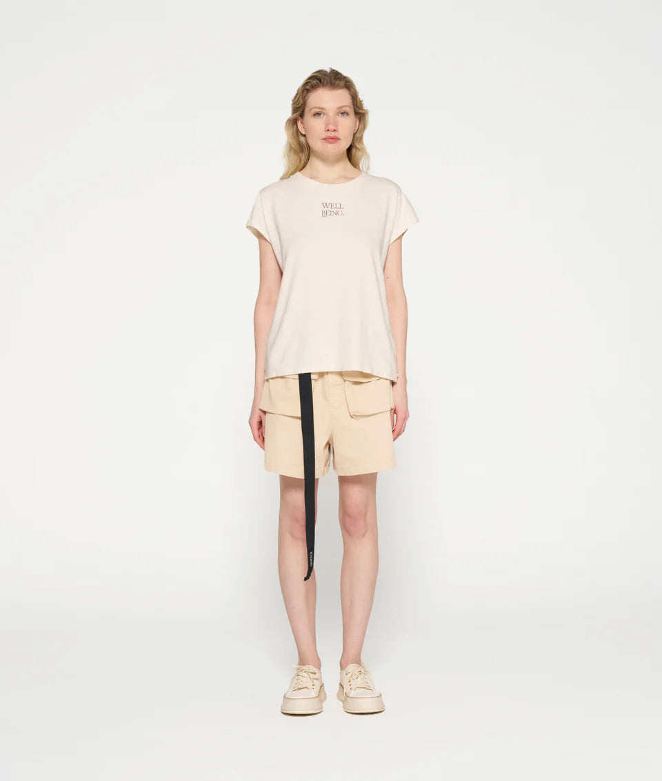 SHORT SLEEVE TEE LINEN