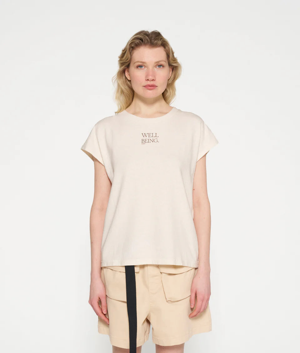 SHORT SLEEVE TEE LINEN