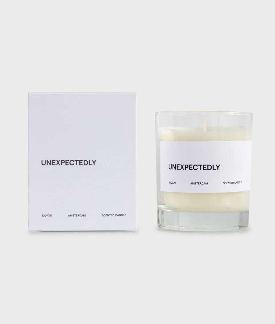 UNEXPECTEDLY SCENTED CANDLE
