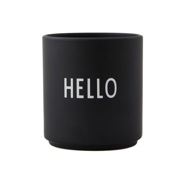 DESIGN LETTERS Favourite Porzellan Becher HELLO