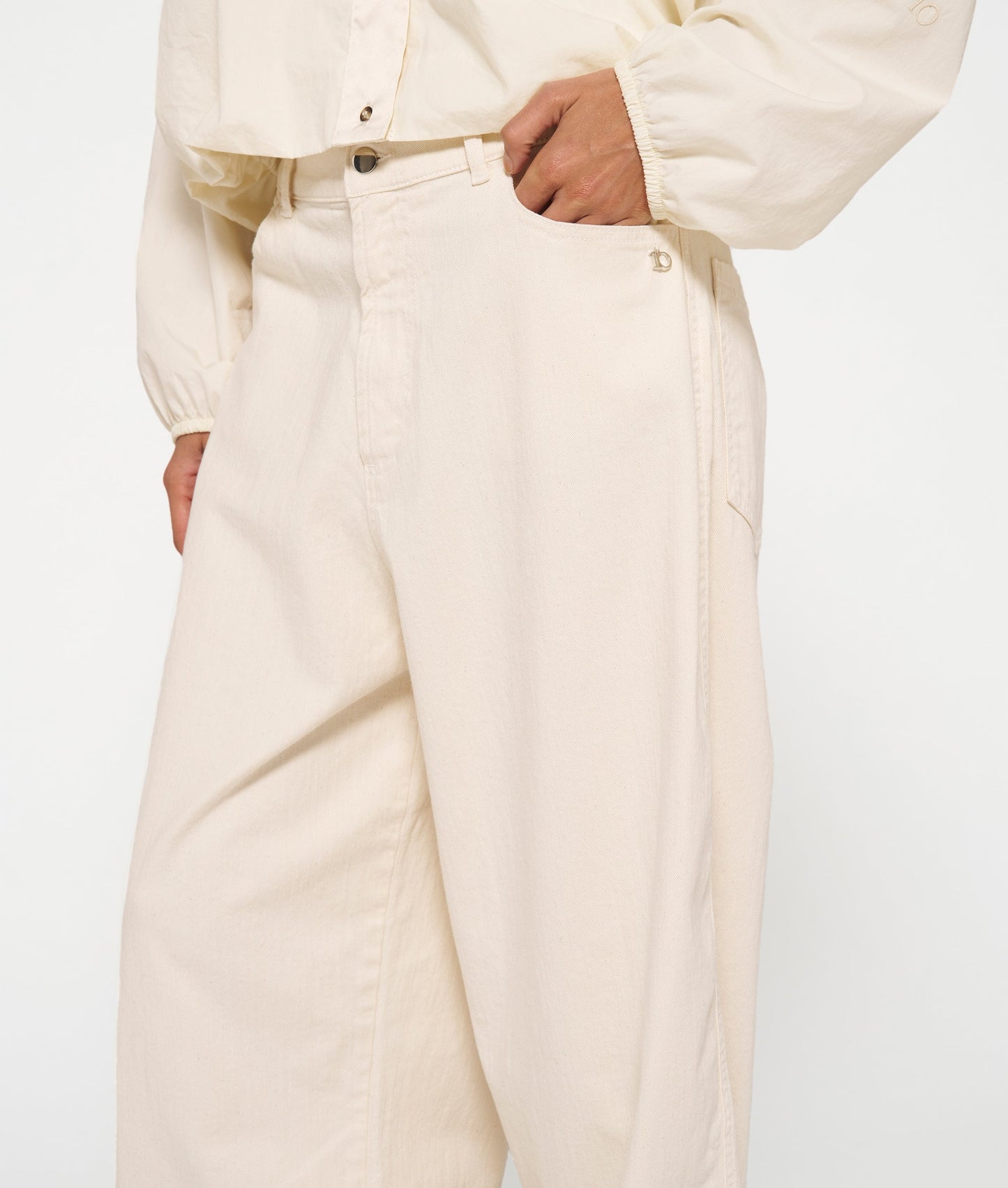WIDE TWILL PANTS 10 DAYS