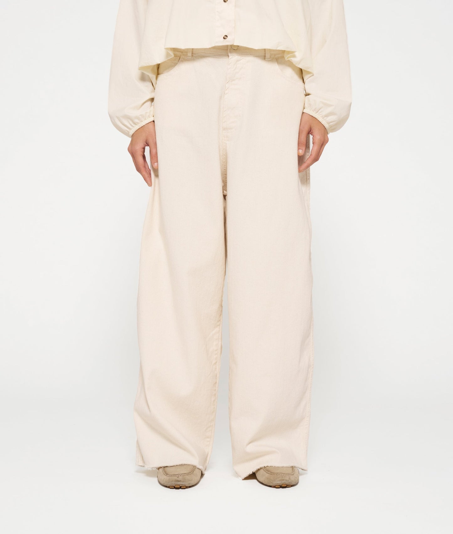 WIDE TWILL PANTS 10 DAYS