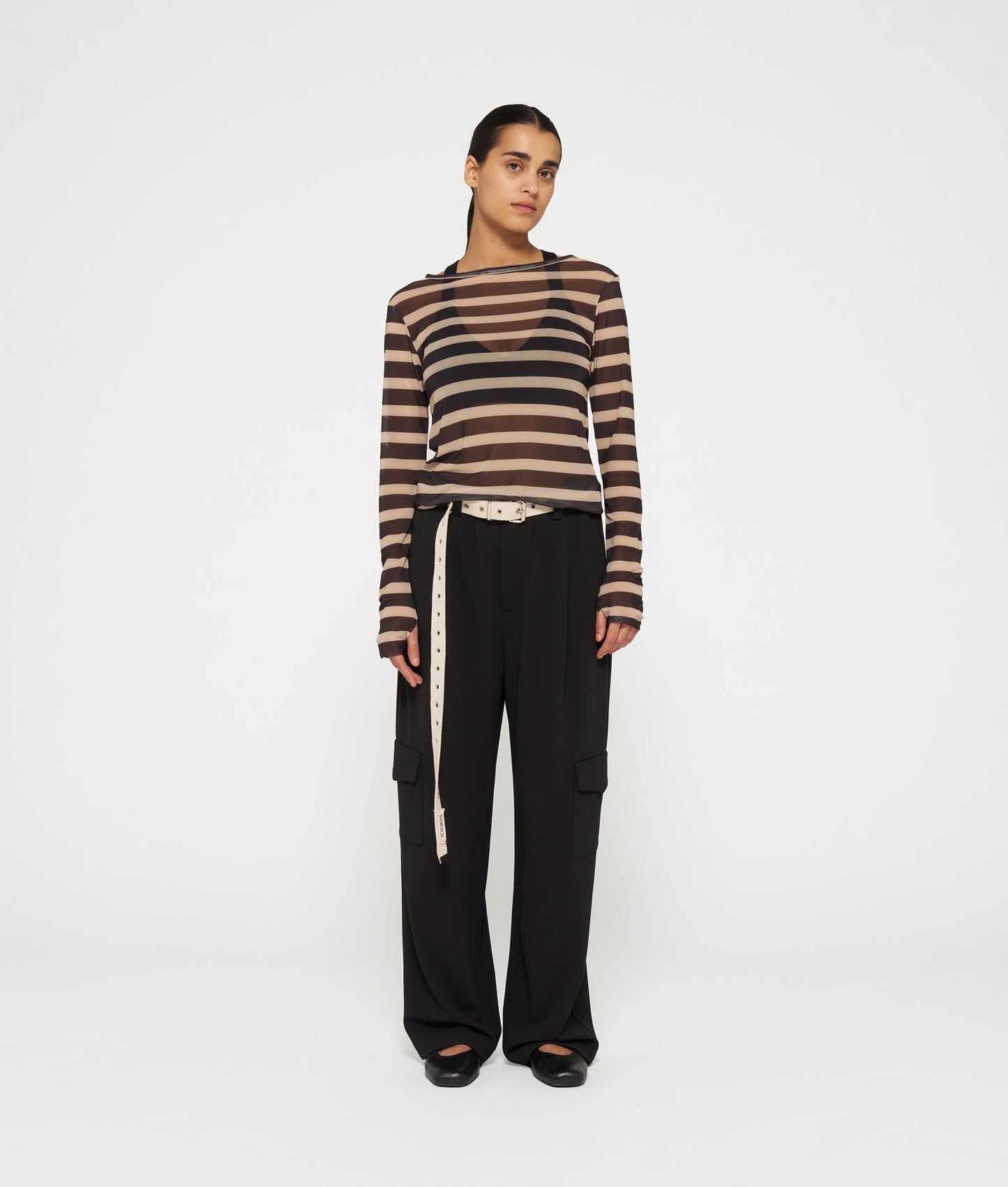 20-774-4204 mesh TEE STRIPES 10 DAYS