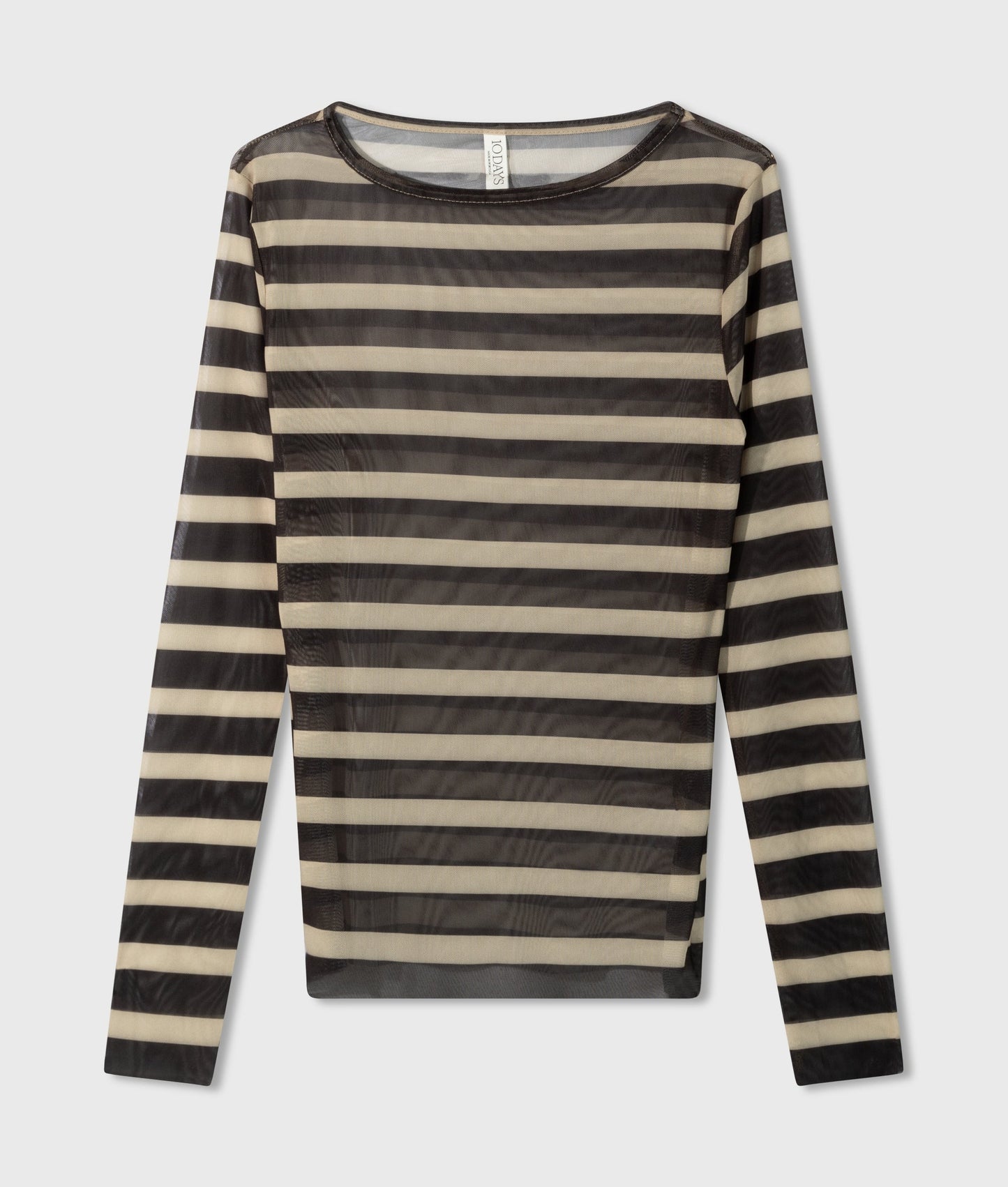 20-774-4204 mesh TEE STRIPES 10 DAYS