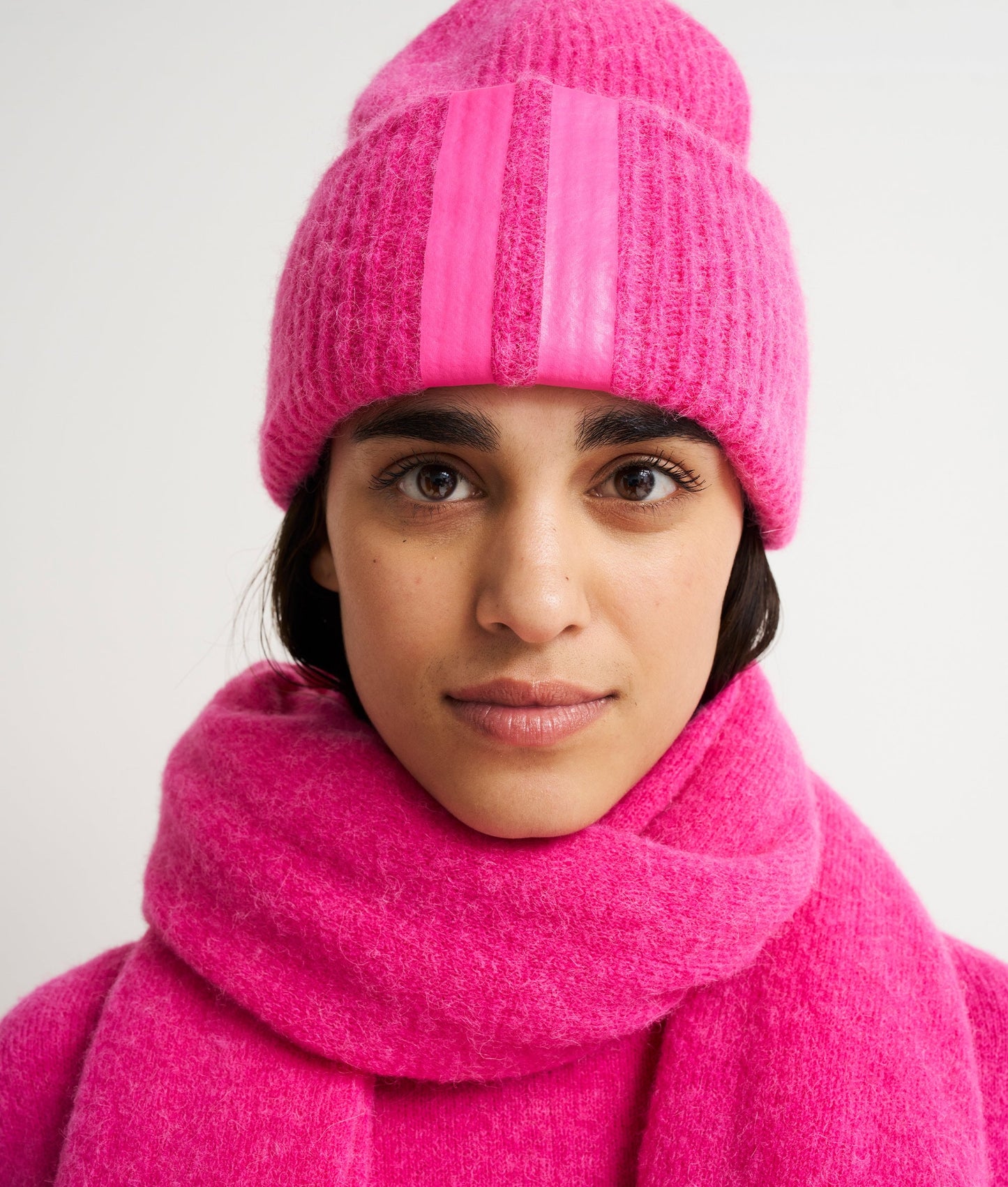 10 DAYS BEANIE SOFT KNIT bright pink