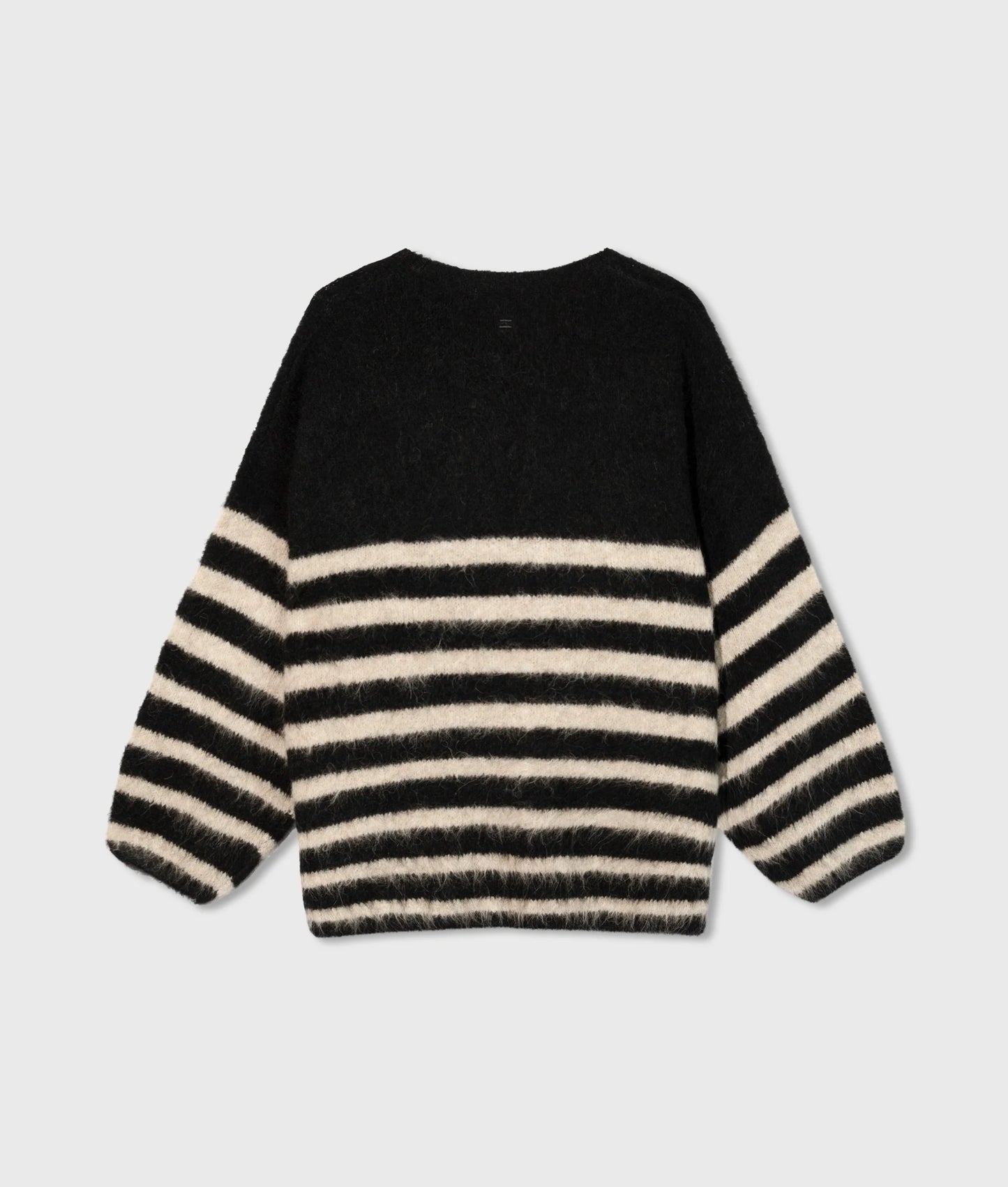 20-606-4204 SOFT HAIRY SWEATER STRIPES
