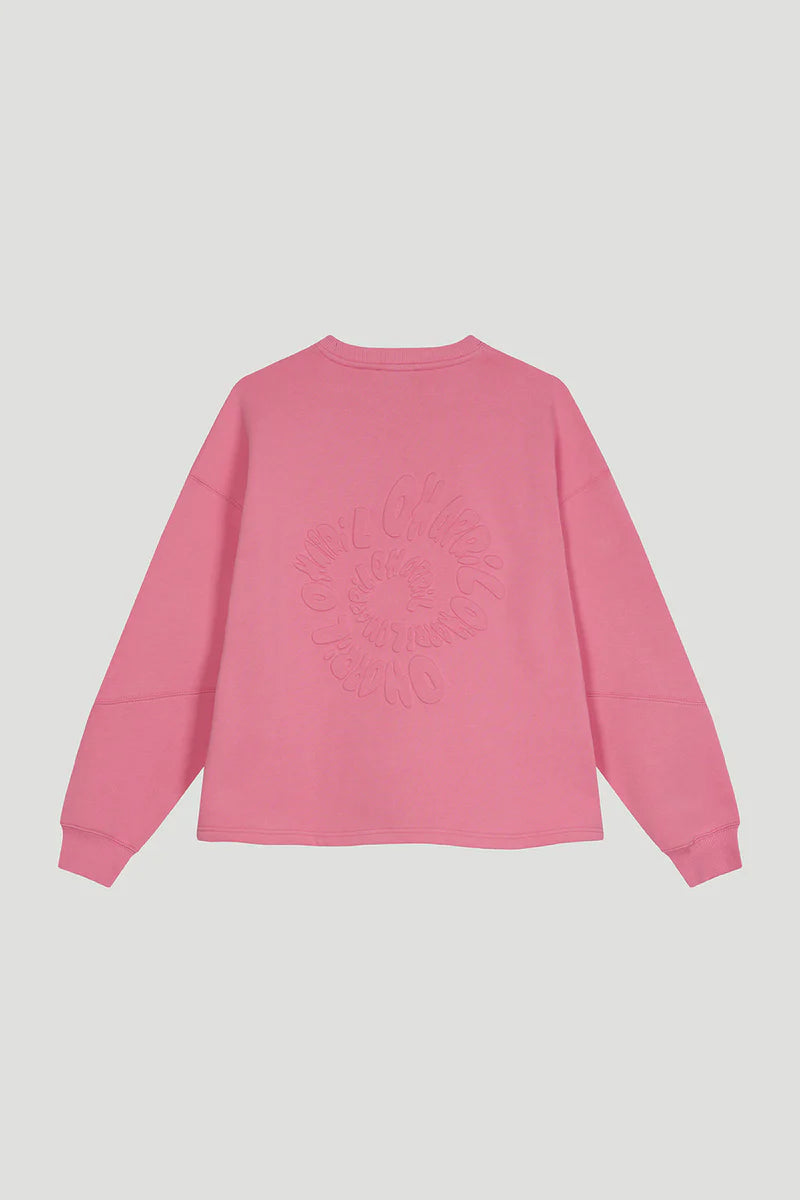 OV SWEATER OH APRIL SWIRL DEEP PINK