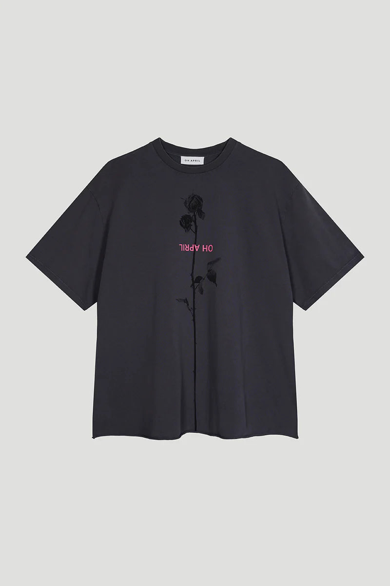 BF T-SHIRT ROSE DARK IRON OH APRIL