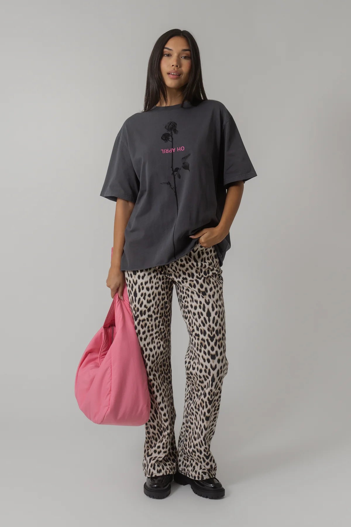 BF T-SHIRT ROSE DARK IRON OH APRIL
