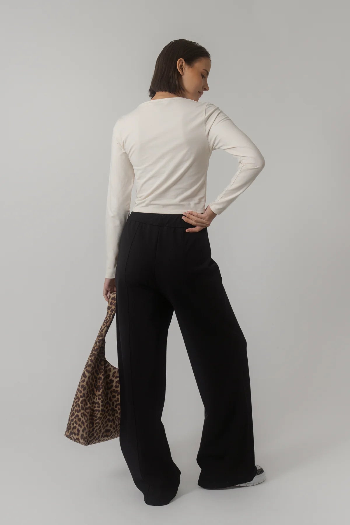 VELAH WIDE LEG TROUSERS BLACK OH APRIL
