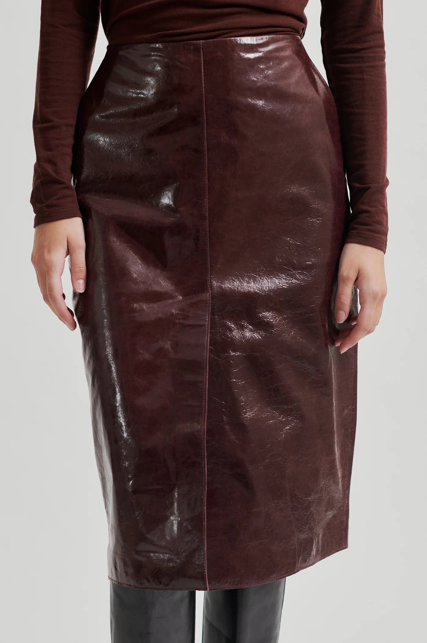 Queens Leather Skirt Second Female