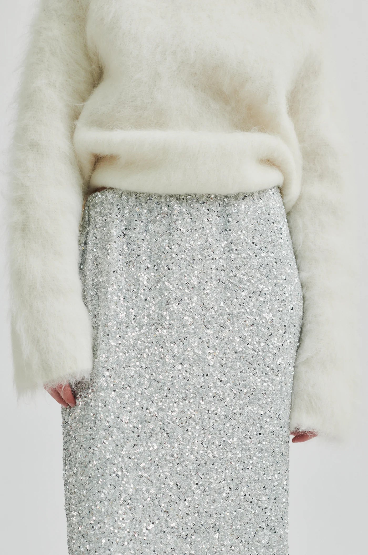 Shimma Skirt Silver Second Female