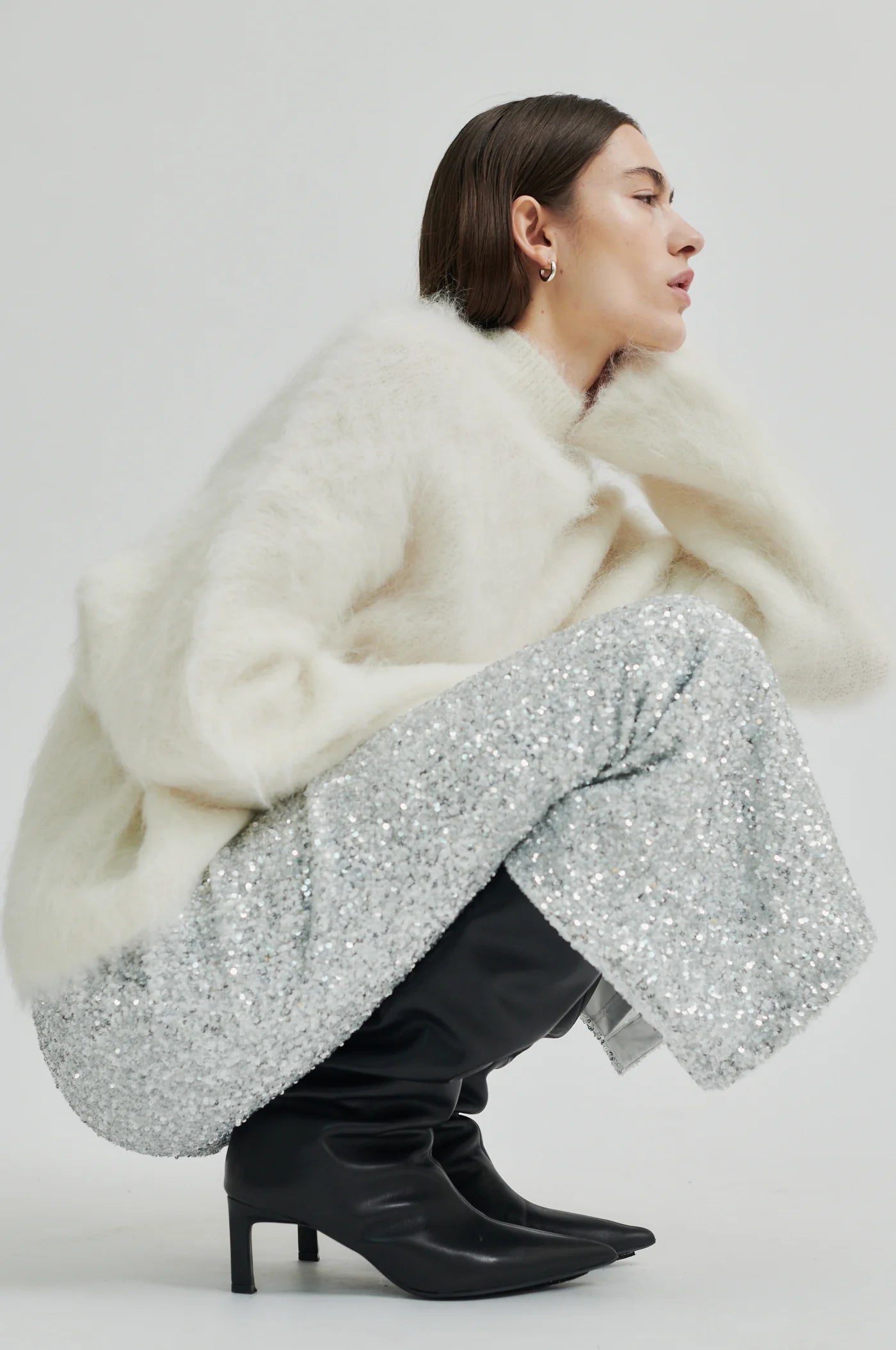 Shimma Skirt Silver Second Female