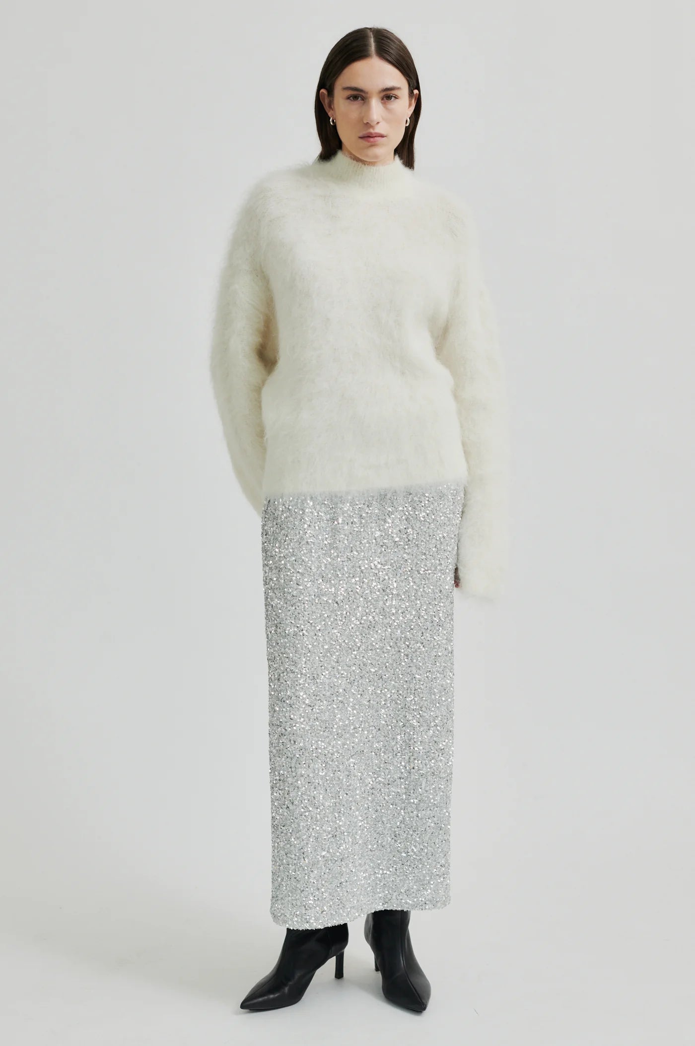 Shimma Skirt Silver Second Female