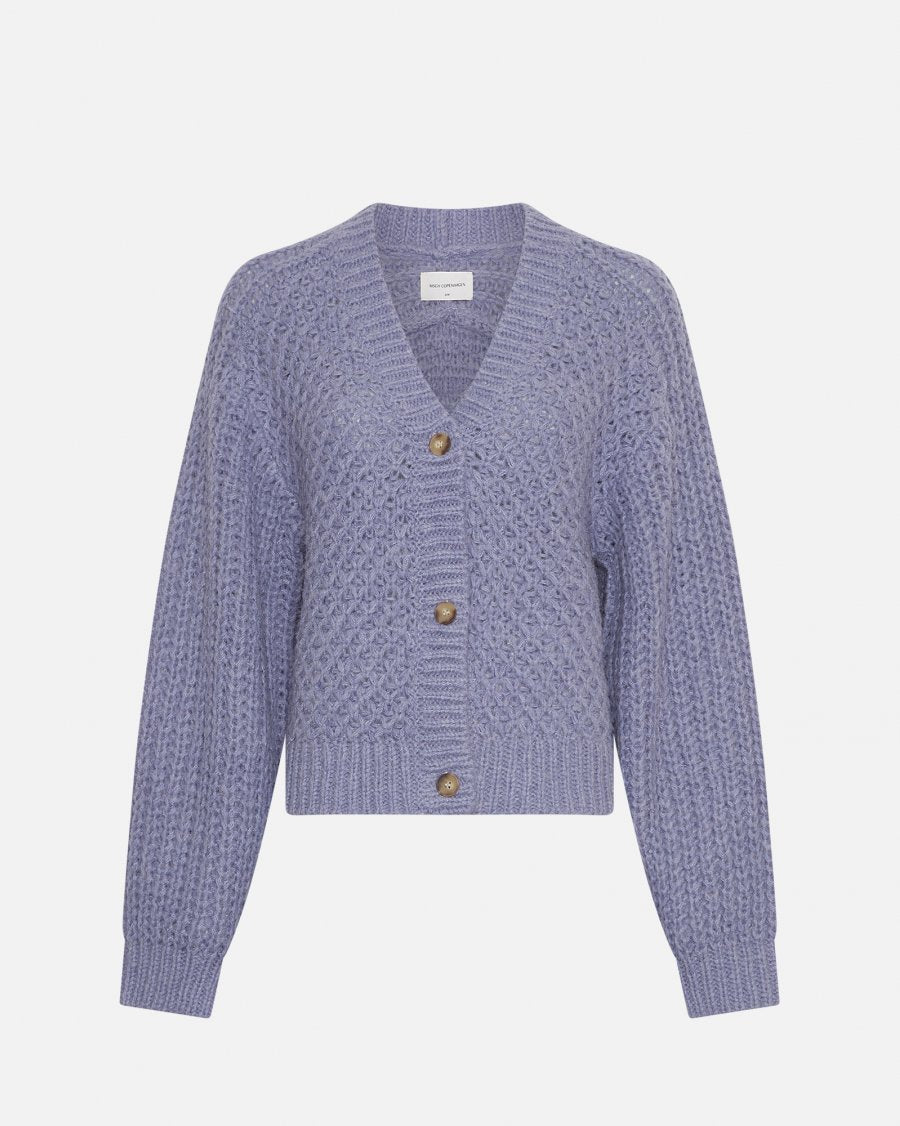 MSCHAmabelle Heidi Cardigan Lavender Violet