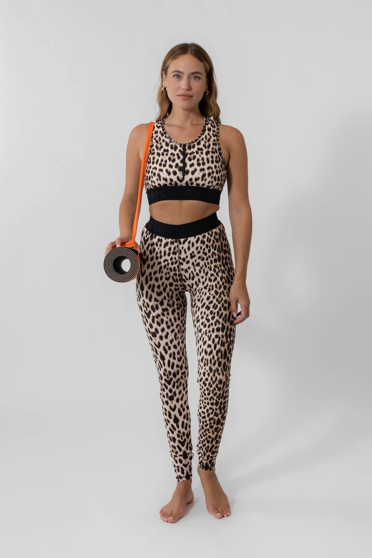 OH APRIL TAYLOR SPORT TOP LEO