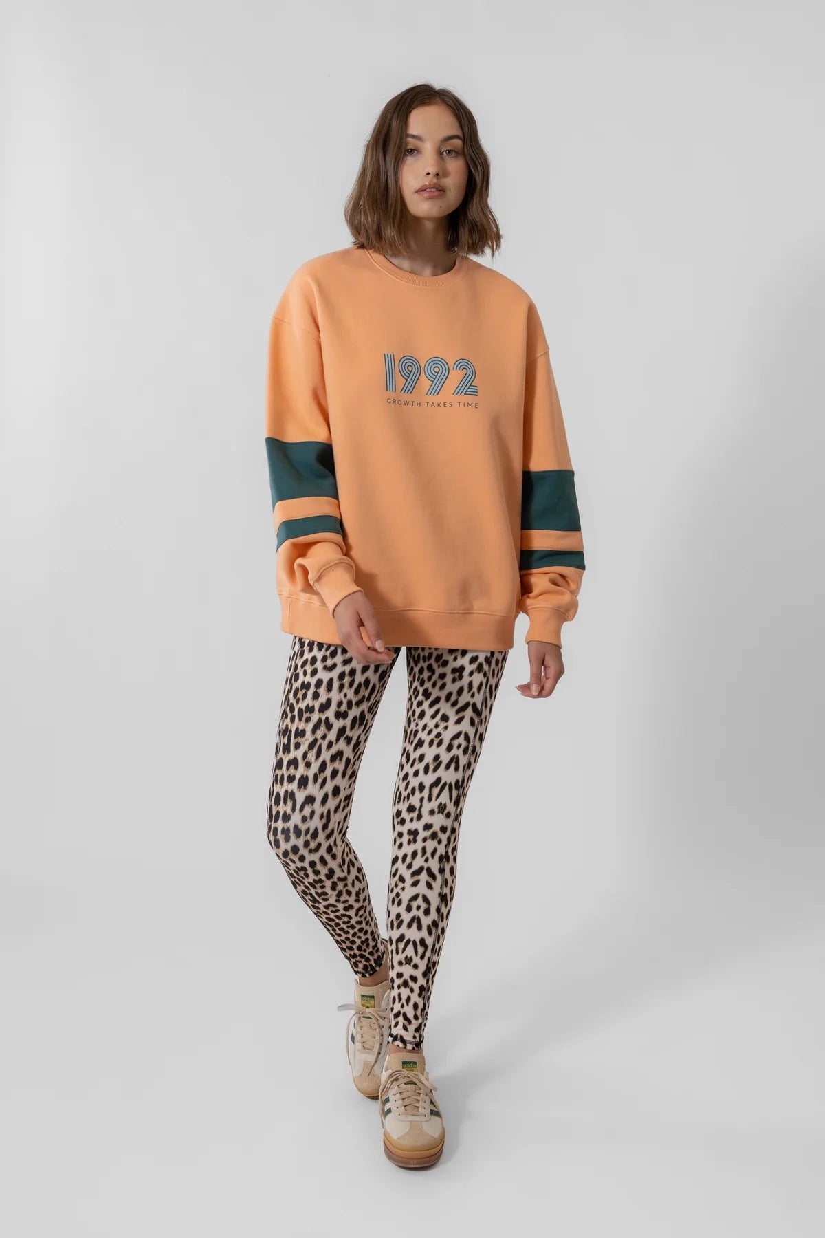 OH APRIL OVERSIZED SWEATER PEACH 1992