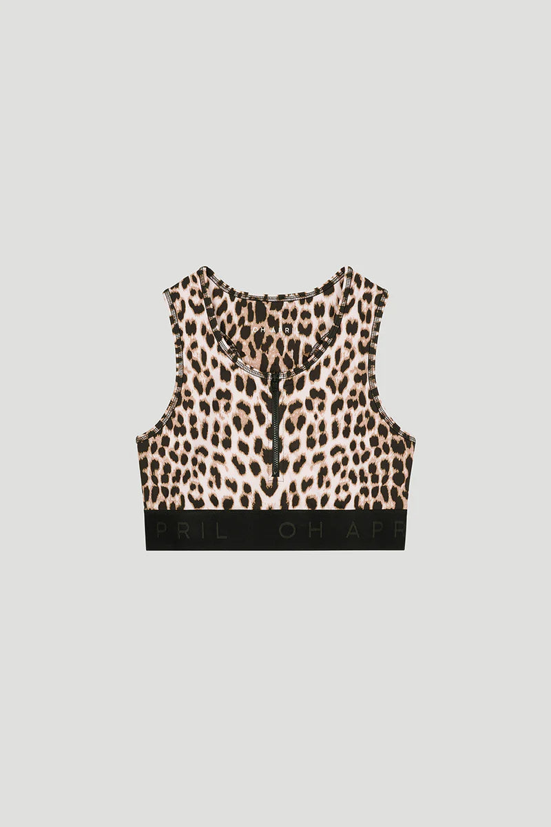 OH APRIL TAYLOR SPORT TOP LEO